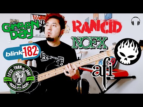 8 Punk Rock | Pop Punk bass intros every 90's and 00's kid will remember