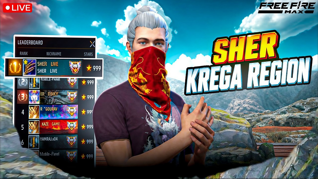 AAJ TOO SABKI CHATNI BANAUNGA! 🚀GO FOR 300K🔥😎🖥#sherlive#nonstopgaming #freefirelive #rai