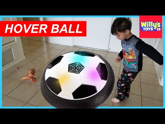 Hover Soccer Ball with LED Lights - Toy Review by Willy's Toys 