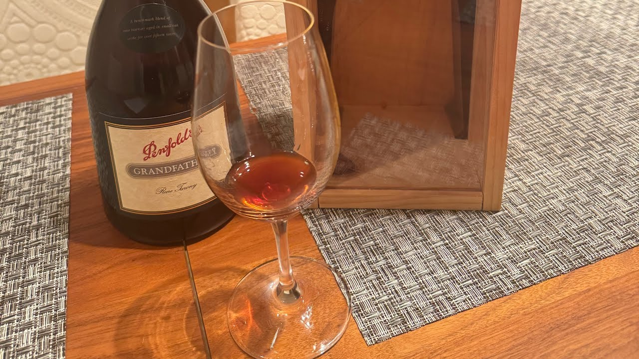 Penfolds Grandfather Rare Tawny Sweet Wine Review - YouTube