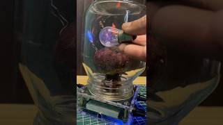 Root Electricity Jar Tesla Coil Experiment