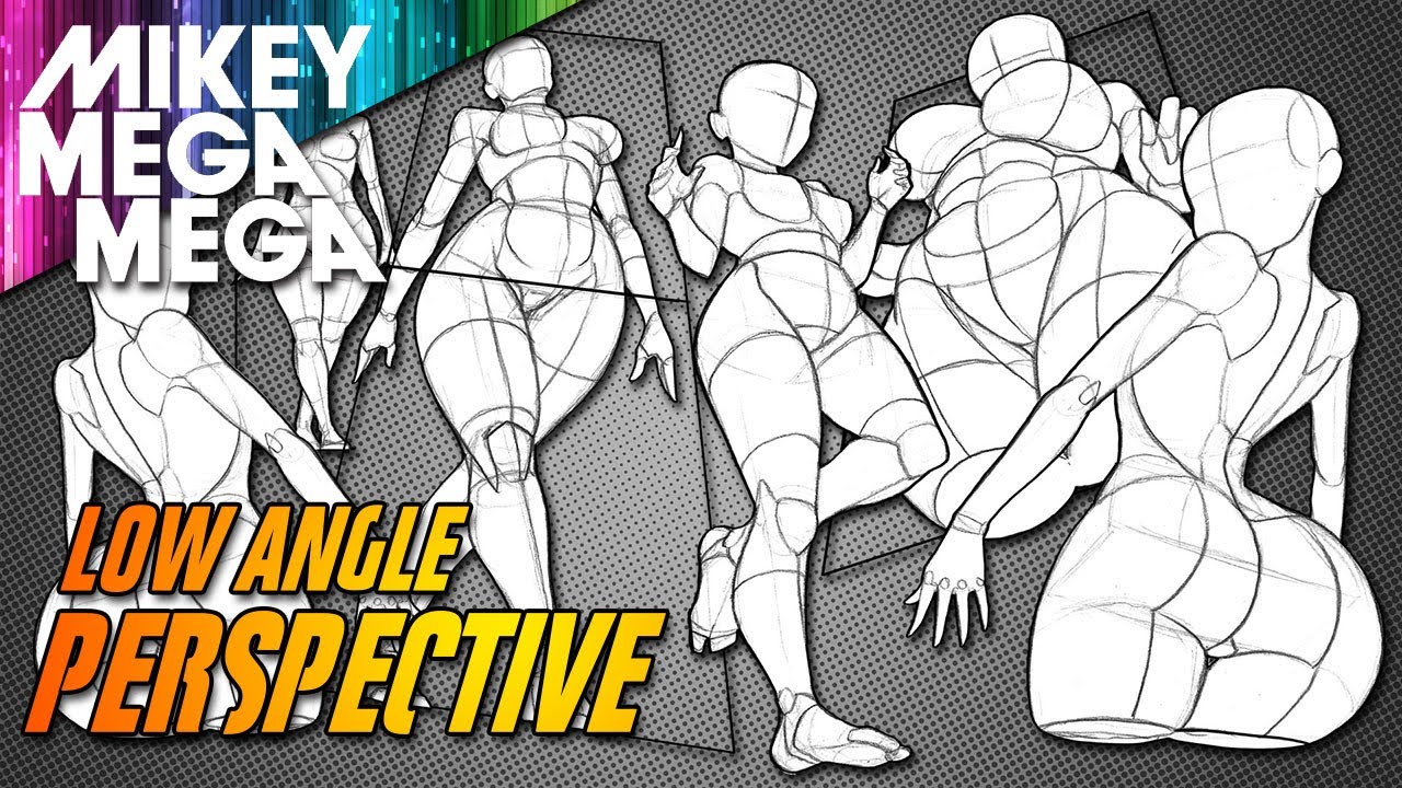 LOW ANGLE LADIES (How to Draw Perspective) - YouTube 