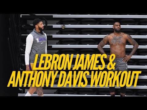 Inside Lakers Practice: LeBron James & Anthony Davis Prepare For NBA Return