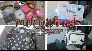 PACK WITH US FOR DISNEY! | AUGUST 2022 WDW TRIP