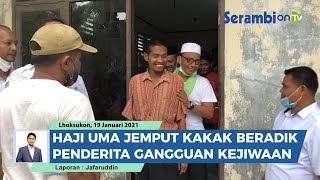Pakai Kostum Eumpang Breuh Haji Uma Bujuk Pengobatan Kakak Beradik Penderita Gangguan Kejiwaan