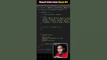 React Coding Interview Question: Search Filter Functionality🔥 #react