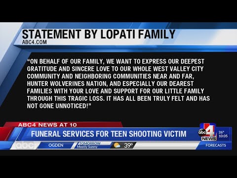 Funeral services begin for second victim of Hunter High School shooting