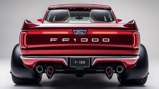 The 2025 Ford F-100: A Legendary Comeback with a Modern Twist!