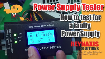 Power Supply Tester: How to Troubleshoot a Dead PC