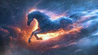 528Hz COSMIC HORSE • Unlock Your Dreams & Remove Life’s Blockages • Miracle Healing Frequency