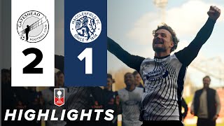 Gateshead are going to Wembley AGAIN! 🏁 | Gateshead 2-1 Macclesfield | FA TROPHY HIGHLIGHTS