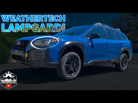 WeatherTech LampGard | How to Install on a Subaru Outback Wilderness