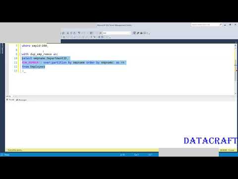 81. Delete Duplicate Rows in SQL Using CTE | Tamil | Important SQL Interview Question Explained