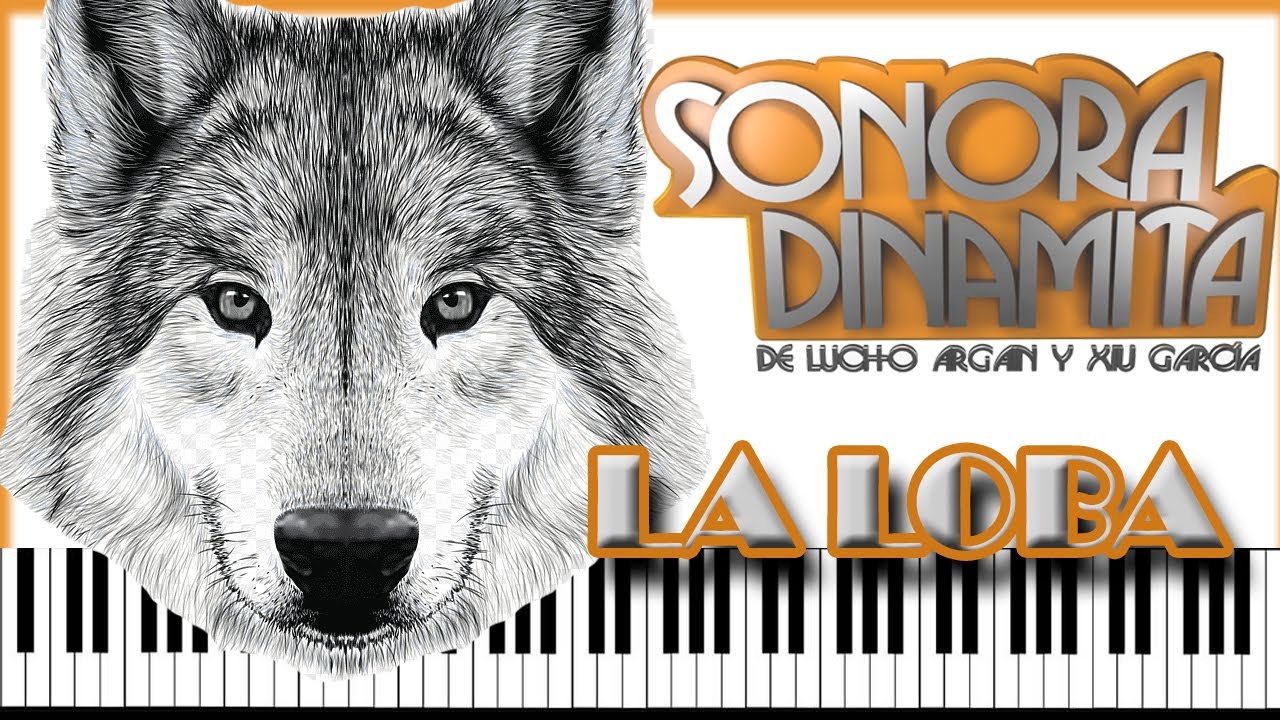 LA LOBA - PIANO TUTORIAL - SONORA DINAMITA [JFANTASMITA] CANTA ESMERALDA AVILA