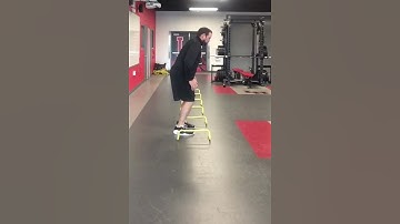 2 leg lateral jumps w/ stick