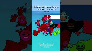 Relations between Europe and Russia in 2023 | history capcut russia geography