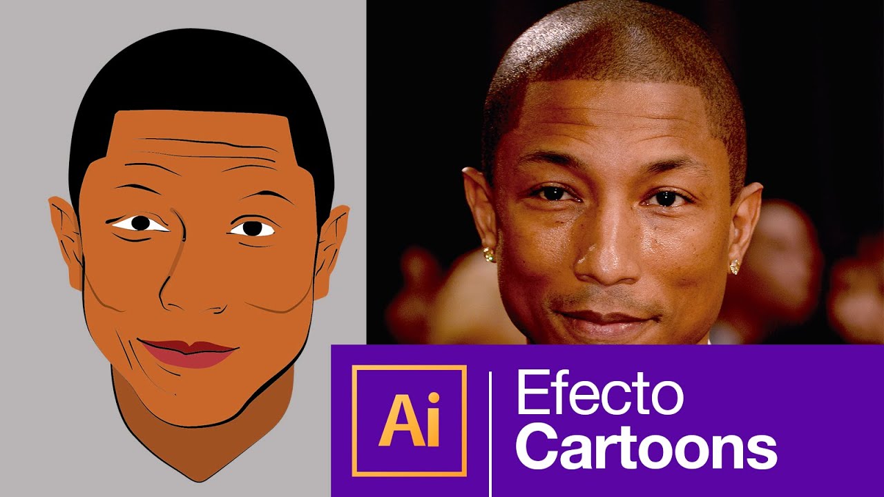 EFECTO CARTOON - ILLUSTRATOR (FÁCIL)