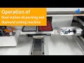 Operation video of SuperbMelt dual-station dispensing and diamond setting machine