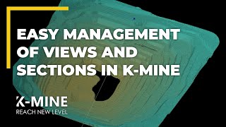 Easy Management of Views and Sections in K-MINE Mining Software