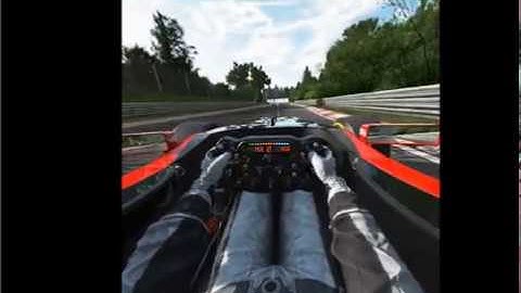 Project Cars Riftcat VIVE EMU Vridge positional tracking Nürburgring Clean Run