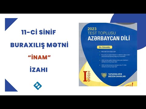 DIM, 2023 toplu, 11-ci siniflər üçün 3-cü mətnin müzakirəsi:  İnam