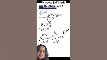 Hardest SAT math question Part 2 cant use DESMOS for #sattest #shortsfeed #satmath #satmathpractice