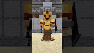 Minecraft: Gladiator Armor Trim #minecraft #shorts