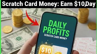 Lucky Scratch Card Money reward App | How to Withdraw Lucky Card App| new Earning App Sdm Real Tech screenshot 1