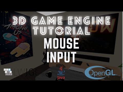 3D Game Engine - Mouse Input #10 LWJGL / OpenGL