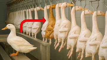 Inside Modern Duck Farming Technology: From Duck Eggs to Meat - Slaughter & Poultry Processing Line