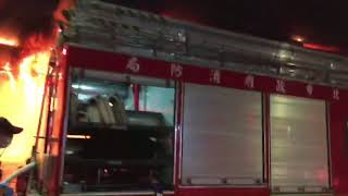 汐止工廠大火 兩人受傷