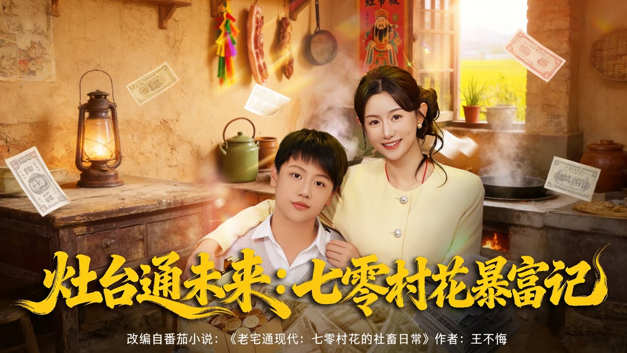 【灶台通未來七零村花暴富記】綁定未來灶台，七零村花手握貨源，搞錢發家，虐渣致富兩不誤！