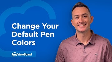 myViewBoard: Change Your Default Pen Colors