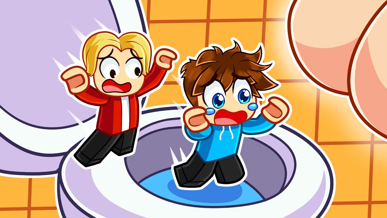 Lurar Affe Att Gå På TOALETTEN i Roblox!