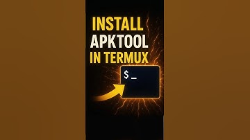 Install APKTool in Termux on Android ⚡ | Easy & Fast Guide #shorts  #cybersecurity #apk