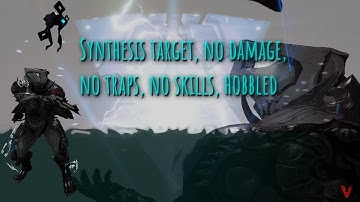Synthesis target, no damage, no abilities, no traps, hobbled key solo + tips - riven unveil