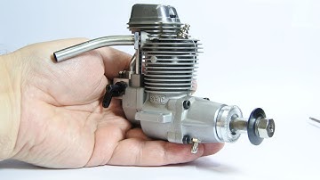 Enya 53 4C engine after run inspection Part 2 eng