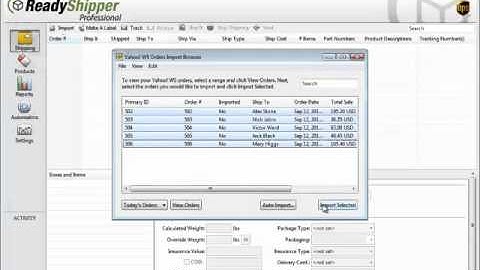How to Setup the Yahoo Shipping Software Plugin in ReadyShipper