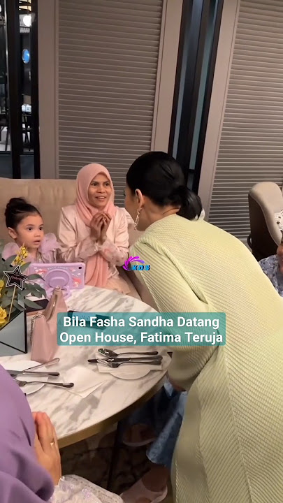 BILA FASHA SANDHA DATANG OPEN HOUSE, FATIMA TERUJA