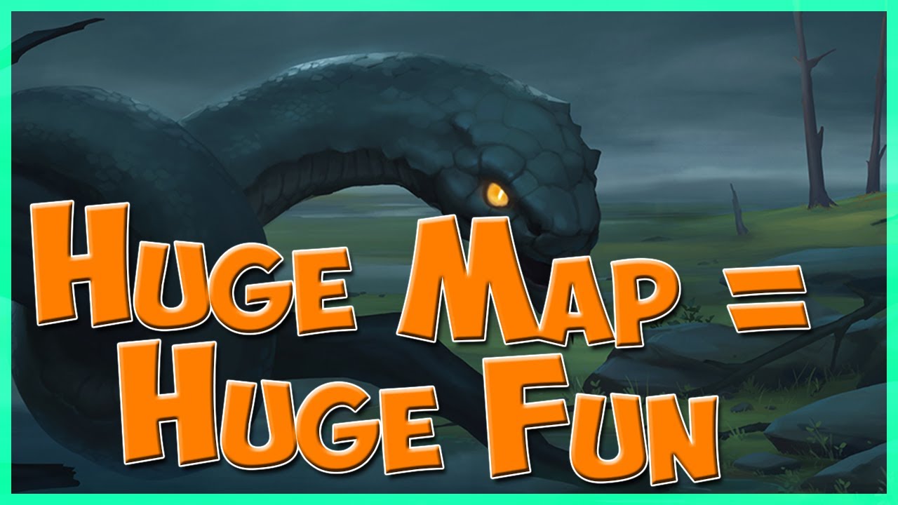 Huge Map = Huge Fun | Snake clan in 4v4 | Northgard
