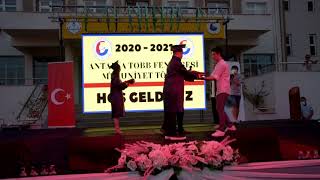 Antalya TOBB Fen Lisesi/Mezuniyet Bayrak, Flama Devir Teslim Töreni