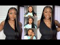 🔥🔥 BOMB pre hi-lighted wig install + Makeup GRWM ft beauty forever hair