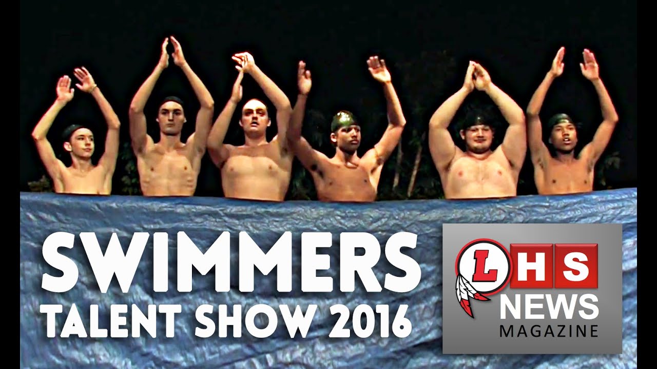 Boys Synchronized Swim Team - LHS Talent Show 2016