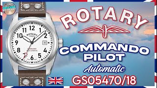 Great First Automatic! | Rotary Commando Pilot 100m Automatic GS05470/18 Unbox & Review screenshot 5