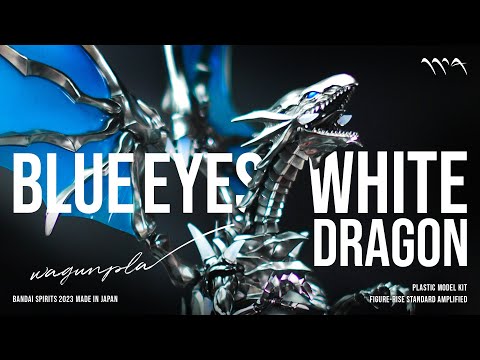 BLUE-EYES WHITE DRAGON(Figure-rise) GUNPLA CUSTOM BUILD (ประกอบทำสีกันดั้ม)