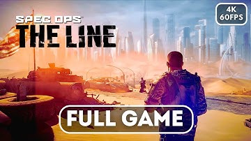 SPEC OPS THE LINE Gameplay Walkthrough FULL GAME【4K 60FPS】No Commentary