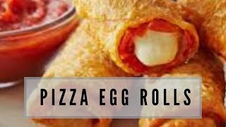 Pizza Egg Rolls  🍕  How to Make Homemade Pizza Rolls screenshot 5