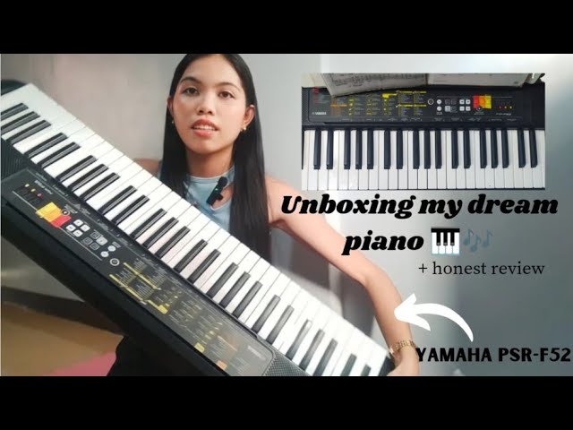 Yamaha PSR-F52 Teclado Portátil de 61 Teclas 1 Audibax Onyx Pack V2 de Soporte  Teclado / Piano + Banqueta – Music Stroker