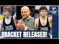 Big Ten Tournament Bracket is OFFICIAL... Two Penn State Wrestlers MOVE Seeds + Final Predictions!