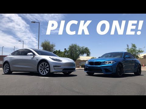 Base Tesla Model 3 vs BMW M2: Surprising Results